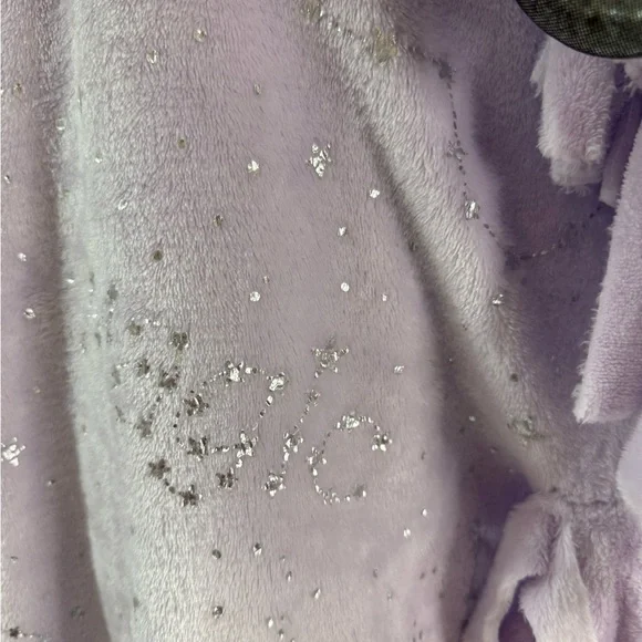 Nicole Miller Kids Wearable Unicorn Blanket Wrap Hooded Pockets Tail Lavender - Picture 7 of 8